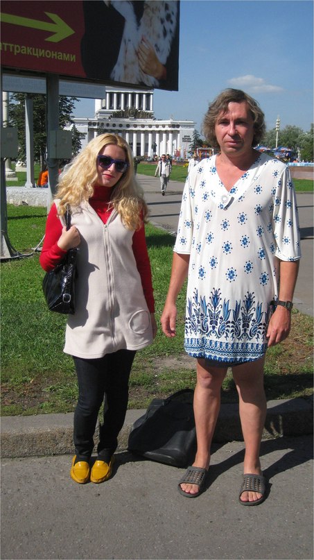 Владимир Фомин и Лиза Исаева 28 августа 2013 года